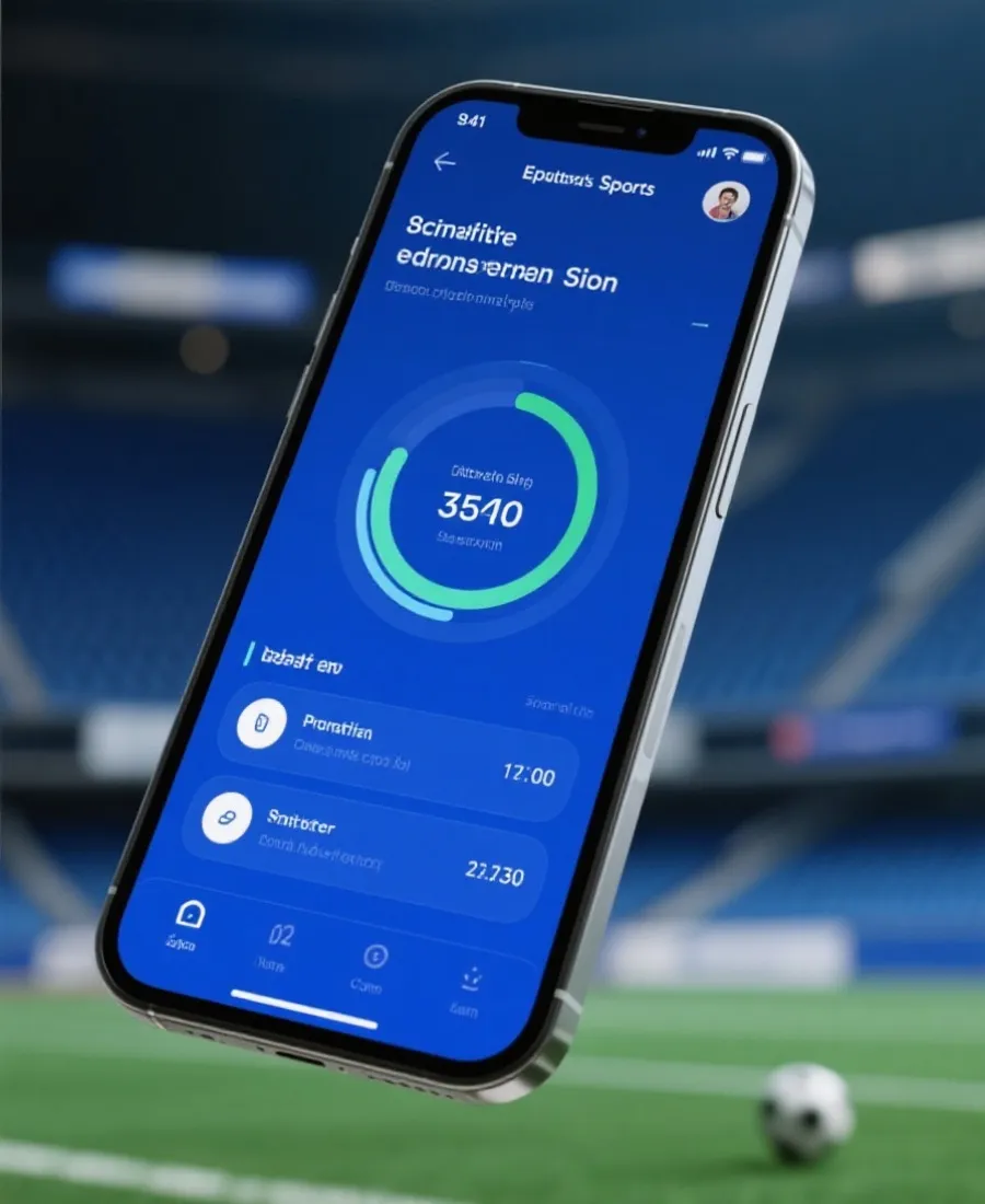 乐竞体育APP界面示意