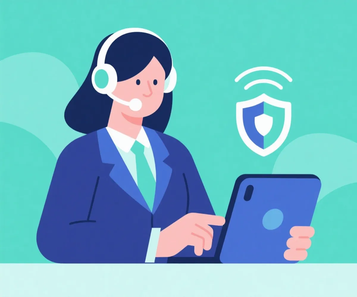 账号安全与帮助支持示意图